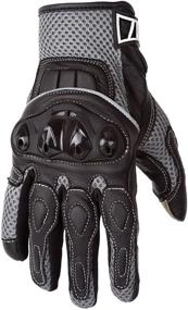 img 2 attached to 🧤 VENTURE XL - Premium Summer Mesh Motorcycle Biker Gloves in Black, Touchscreen Compatible, Padded All Weather Feature for Men and Women, Breathable Moisture Wick Airflow Technology