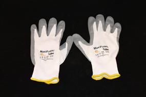 img 2 attached to 🧤 PIP 34-800/XL MaxiFoam G-Tek Premium Nitrile Foam Coated Gloves Extra Large - Pack of 12