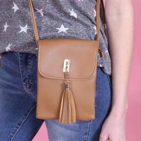 img 3 attached to 👜 Stylish Bohemian Travel Vegan Leather Women's Handbag - Handbags & Wallets Collection