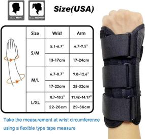 img 1 attached to TANDCF Adjustable Suitable Injuries Arthritis Sports & Fitness