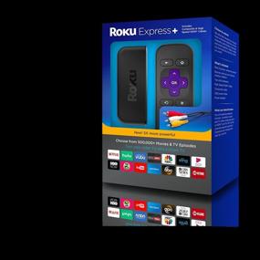 img 1 attached to 📺 Roku Express+ 3910RW: HD 1080p Digital Streaming Media Player - Unparalleled Entertainment at Your Fingertips!