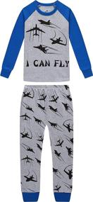 img 3 attached to Pajamas Christmas Excavator Toddler Pyjamas Boys' Clothing : Sleepwear & Robes