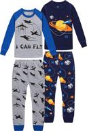 pajamas christmas excavator toddler pyjamas boys' clothing : sleepwear & robes logo