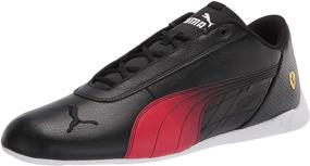 img 4 attached to 🏎️ Ferrari R CAT Sneaker Black Rosso by PUMA