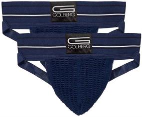 img 1 attached to 👨 GOLBERG Men's Active Athletic Supporter Pack - Optimal Performance Sportswear for Men