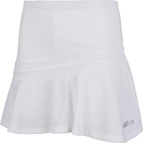 img 3 attached to 👧 Adidas Girls' White Sport Skort - Girls' Clothing Skirts & Skorts