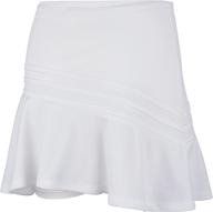 👧 adidas girls' white sport skort - girls' clothing skirts & skorts logo