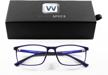 👓 2021 new release: w-key specs gen-w blue light blocking glasses for men and women - perfect for computer and gaming use logo