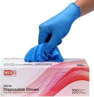 nitrile gloves disposable industrial cleaning logo