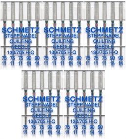 img 1 attached to 🧵 High-Quality Schmetz Assorted Quilting Sewing Machine Needles in 75/11 and 90/14 Sizes - Perfect for Precise Quilting Projects