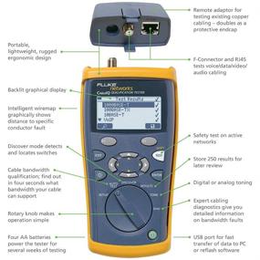 img 3 attached to 🔌 Fluke Networks CIQ 100 Cable Tester: Производительность и надежность нового поколения