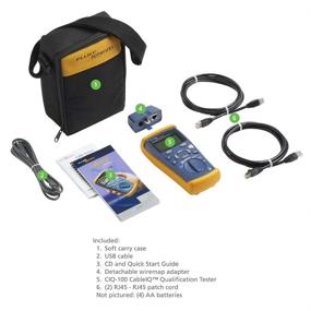 img 2 attached to 🔌 Fluke Networks CIQ 100 Cable Tester: Производительность и надежность нового поколения