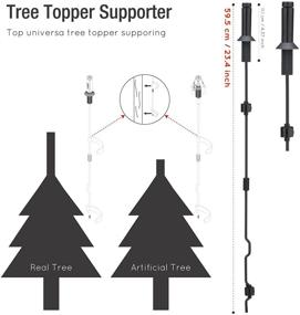 img 2 attached to 🌲 Tree Nest: The Ultimate Christmas Tree Topper Support for All Base Types | Halloween Christmas Garden Treetop Decoration Essential