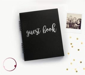 img 2 attached to 📸 Premium Modern Guest Photo Book for Instant Pictures - Perfect for Birthdays, Anniversaries, and Quinceaneras | Instax Guest Book | Polaroid Guestbook (Black, 130 Pages)