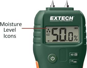 img 1 attached to Discover the Extech MO50 Compact Pin Moisture Meter: High Accuracy and Portability