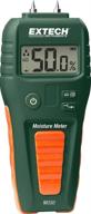 discover the extech mo50 compact pin moisture meter: high accuracy and portability logo