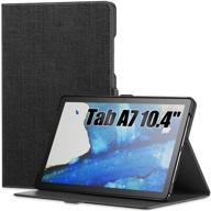 infiland galaxy tab a7 10.4 2020 case: adjustable stand, auto wake/sleep, black logo