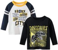 leexiang toddler long sleeve t shirts cartoon boys' clothing in tops, tees & shirts logo