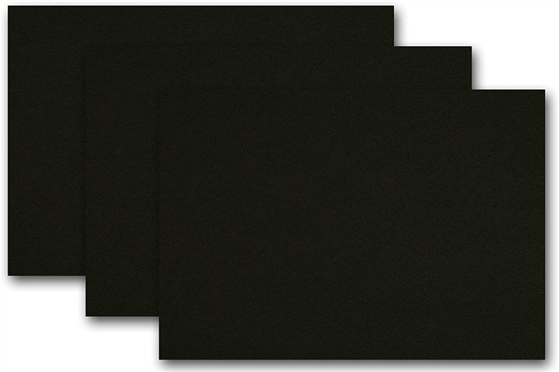  Premium Colored Blank 4x6 Card Stock (250 Pack, Black  Licorice) : Arts, Crafts & Sewing