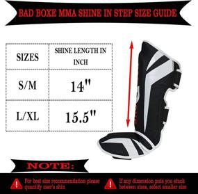 img 2 attached to 🥊 TWISTER FIGHT WEAR BadBoxe Muay Thai, Boxing, MMA, Kickboxing, Karate, Taekwondo Shin Guards (Pair) – Various Sizes for Optimal Protection!