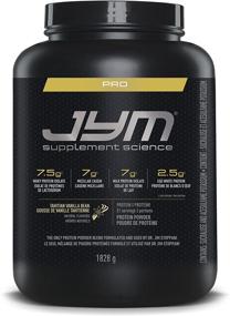 img 4 attached to 🥛 Pro Jym Protein Powder: Egg White, Milk, Whey Isolates & Micellar Casein Blend - Tahitian Vanilla Bean Flavor, 4 Lb