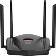 📶 xmexshx ax1800 wifi 6 router - enhanced by broadcom quad-core cpu for up to 1.8 gbps ax1800 wireless speed and 1,500 sq. ft. coverage logo