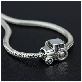 img 2 attached to Ohm Beads Sterling Silver Tractor