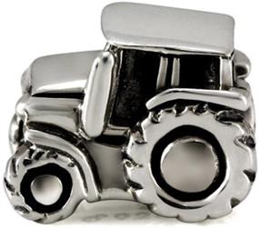 img 3 attached to Ohm Beads Sterling Silver Tractor