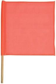 img 1 attached to Safety Flag SFKV18 24 18 Inch Orange