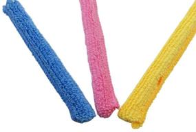 img 2 attached to 🧹 Set of 6 Microfiber Stick Dusters for Efficient Cleaning - Ideal for Home and Office Use