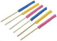 🧹 set of 6 microfiber stick dusters for efficient cleaning - ideal for home and office use logo