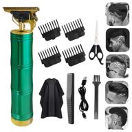 💇 ultimate [upgrade] hair clippers: professional cordless outliner trimmer with usb type-c rechargeable battery – t-blade for precise close-range trimming, perfect for bald, beard, razors, and shaping at home and barbershop! logo