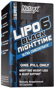 img 4 attached to 💤 Lipo 6 Nighttime Fat Burner by Nutrex - Melatonin Sleep Aid & Weight Loss Diet Pills for Men and Women - Night Time Metabolism Booster Appetite Suppressant - 30 Capsules