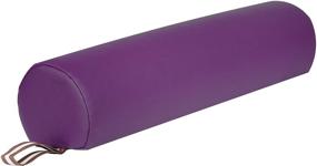 img 3 attached to Master Massage Tables Purple 6-Inch 💜 3/4 Round Bolster Pillow Cushion for Massage Tables