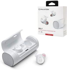 img 4 attached to 🎧 Phiaton Bolt BT 700: True Wireless Earbuds with Mic and Sound-Isolating Bluetooth - Rich Audio and Charging Speaker Case