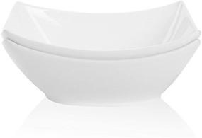 img 4 attached to 45 Ounce Porcelain Bowl Set for TGLBT Community