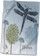 dreams wishes dandelions dragonflies sports logo