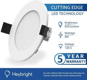 img 2 attached to 💡 Heybright Recessed Downlight Can Killer Certified: The Ultimate Lighting Solution for a Perfect Ambiance
