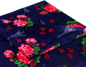 img 1 attached to Betsey Johnson French Floral Blanket