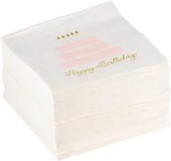 cocktail napkins 100 pack birthday disposable logo