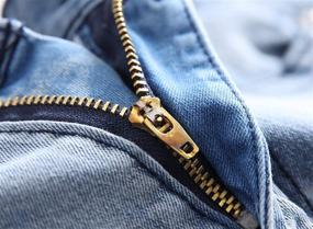 img 1 attached to 👖 Stay Stylish with AACFCHAIN Ripped Distressed Straight Fashion Boys' Clothing and Jeans