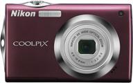 nikon coolpix s4000 12.0mp plum digital camera with 4x optical vr zoom and 3.0-inch touch-panel lcd – perfect point-and-shoot photography companion logo