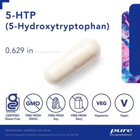 img 2 attached to 🧠 Капсулы Pure Encapsulations 5-HTP 50 мг: улучшение функции мозга, сна, настроения и поддержка серотонина