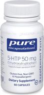 🧠 капсулы pure encapsulations 5-htp 50 мг: улучшение функции мозга, сна, настроения и поддержка серотонина логотип