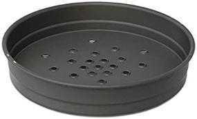 img 2 attached to 🍕 LloydPans Hard-Anodized 12 Inch Deep Dish Perforated Pizza Pan - Made in the USA