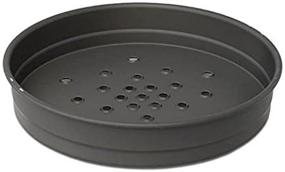 img 3 attached to 🍕 LloydPans Hard-Anodized 12 Inch Deep Dish Perforated Pizza Pan - Made in the USA