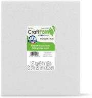 🧱 floracraft craftfōm block 1.25x9.9x11.9 - high-quality white foam block for crafts and diy projects logo