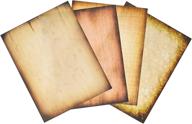 📜 authentic roylco r15286 antique paper: 8-3/4 x 11" vintage-inspired craft supply logo