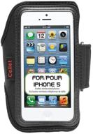 📱 neoprene armband with 13in armband & key pocket for apple iphone 5, 5s, 5c, se - by cellet logo