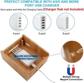 img 1 attached to Pezin Hulin Charging Stations Organizer